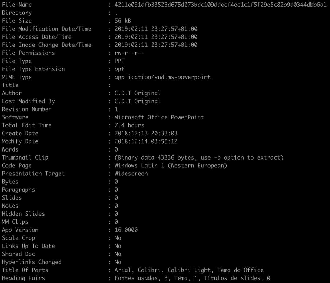 gedit set document metadata failed