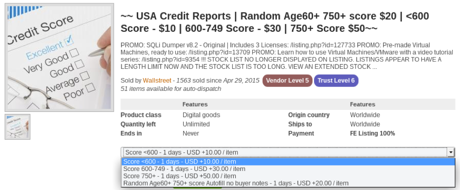 Wallstreet Market Darknet