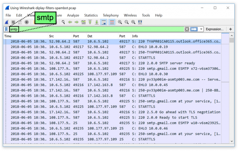 wireshark filter by protocol eap