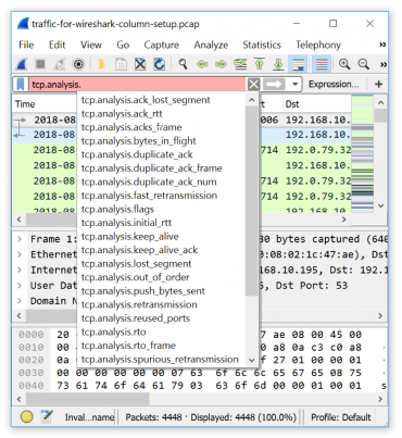 wireshark display filter ip address