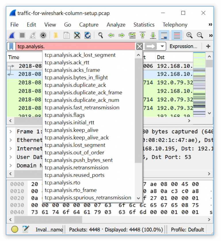 wireshark filters for crypto