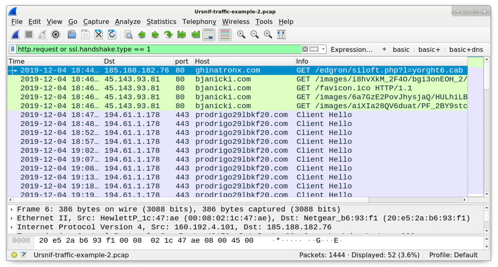 how to get ips using wireshark xbox one