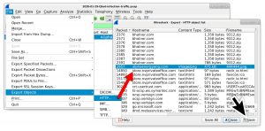how to find url error in pcap wireshark filter
