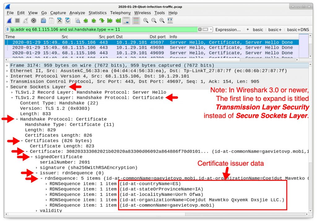 wireshark certificate details