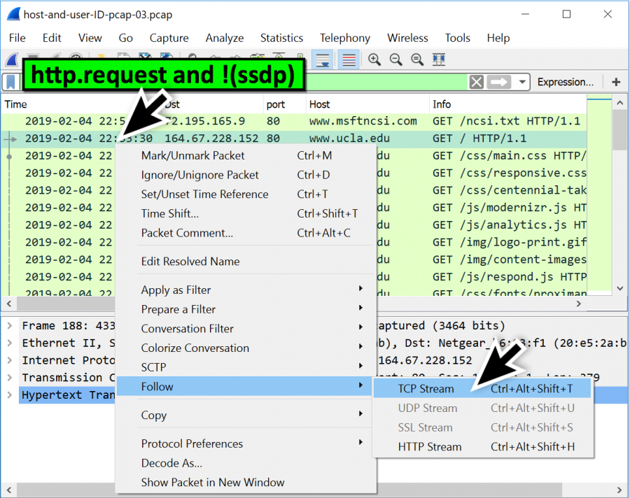 how to use wireshark for android