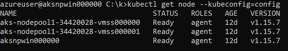 Using kubectl from inside the node