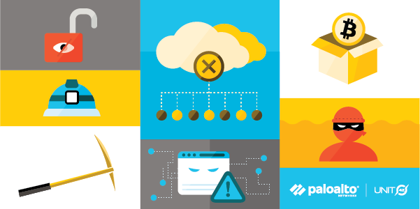 This conceptual image illustrates the concept of misconfigurations in the cloud. IAM misconfigurations are a key concern outlined in the Unit 42 Cloud Threat Report, 2H 2020.