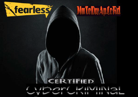 A 2017 Facebook account for one threat actor included a background image of a faceless figure in a hoodie accompanied by the words, "Certified Cybercriminal." 