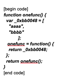 Figure 18. The malicious web skimmer code snippet.