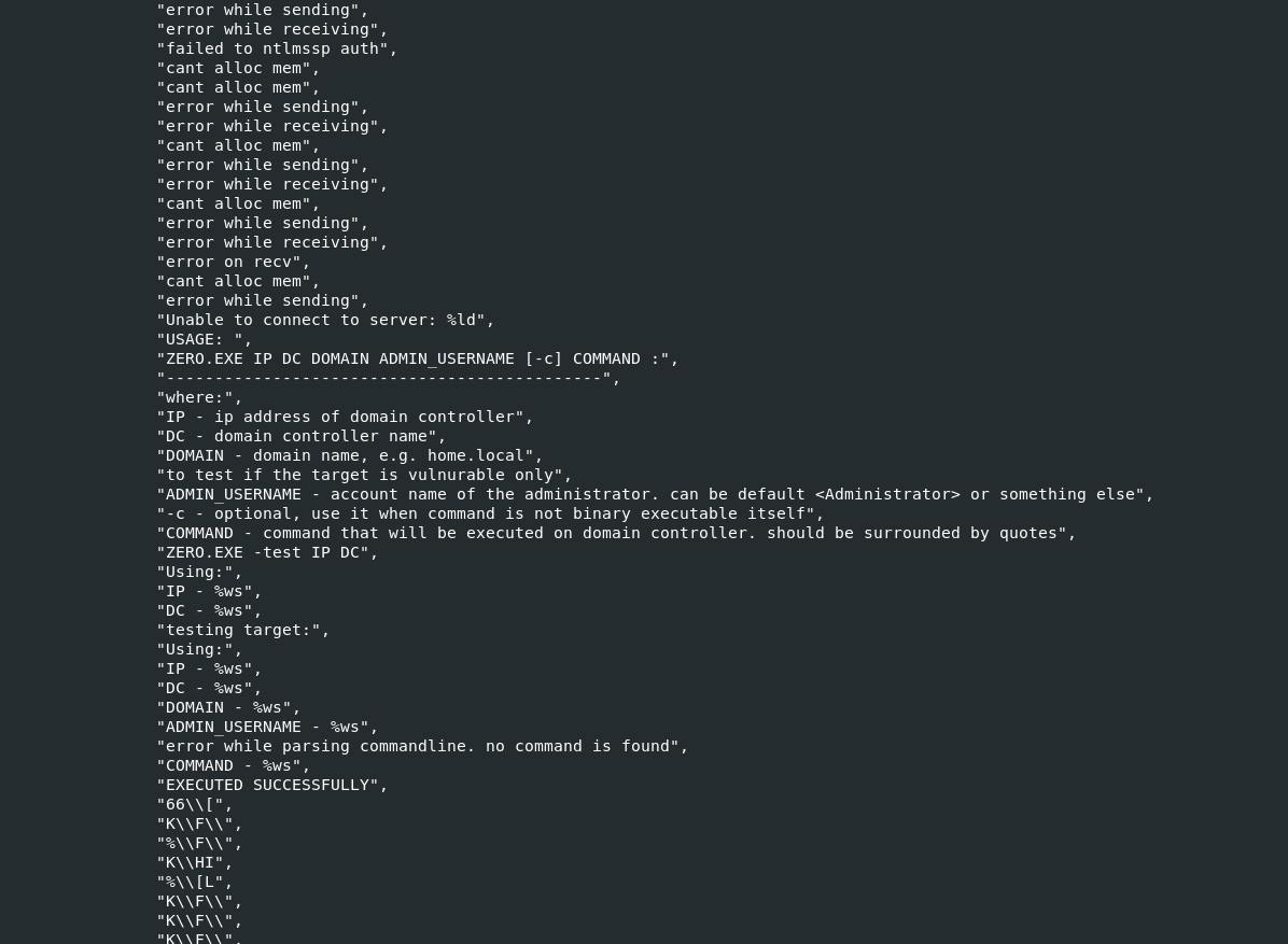 The ZeroLogon hacktool is used to abuse CVE-2020-1472 to gain Domain Administrator (DA) privileges by requesting an NTLM hash from the domain controller.