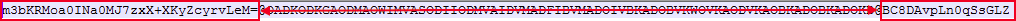 Red arrows indicate which two values can be swapped in the profile.origin file to reveal the plaintext password. 