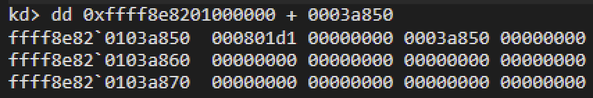 Image 45 is a screenshot of the colonel desktop heap  + 0x3a850. 