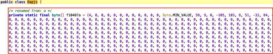 Image 4 is a screenshot of a configuration byte array that is characteristic of a Meterpreter payload.
