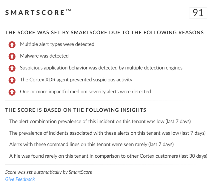 Image 26 is a screenshot of the program SmartScore. It lists incident information with a rating and why the incident was rated the severity it was.