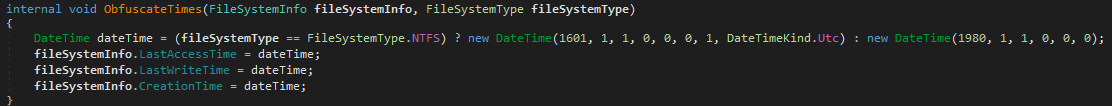 Image 20 is a screenshot of the code that defines MultiWip’s timestomp function.