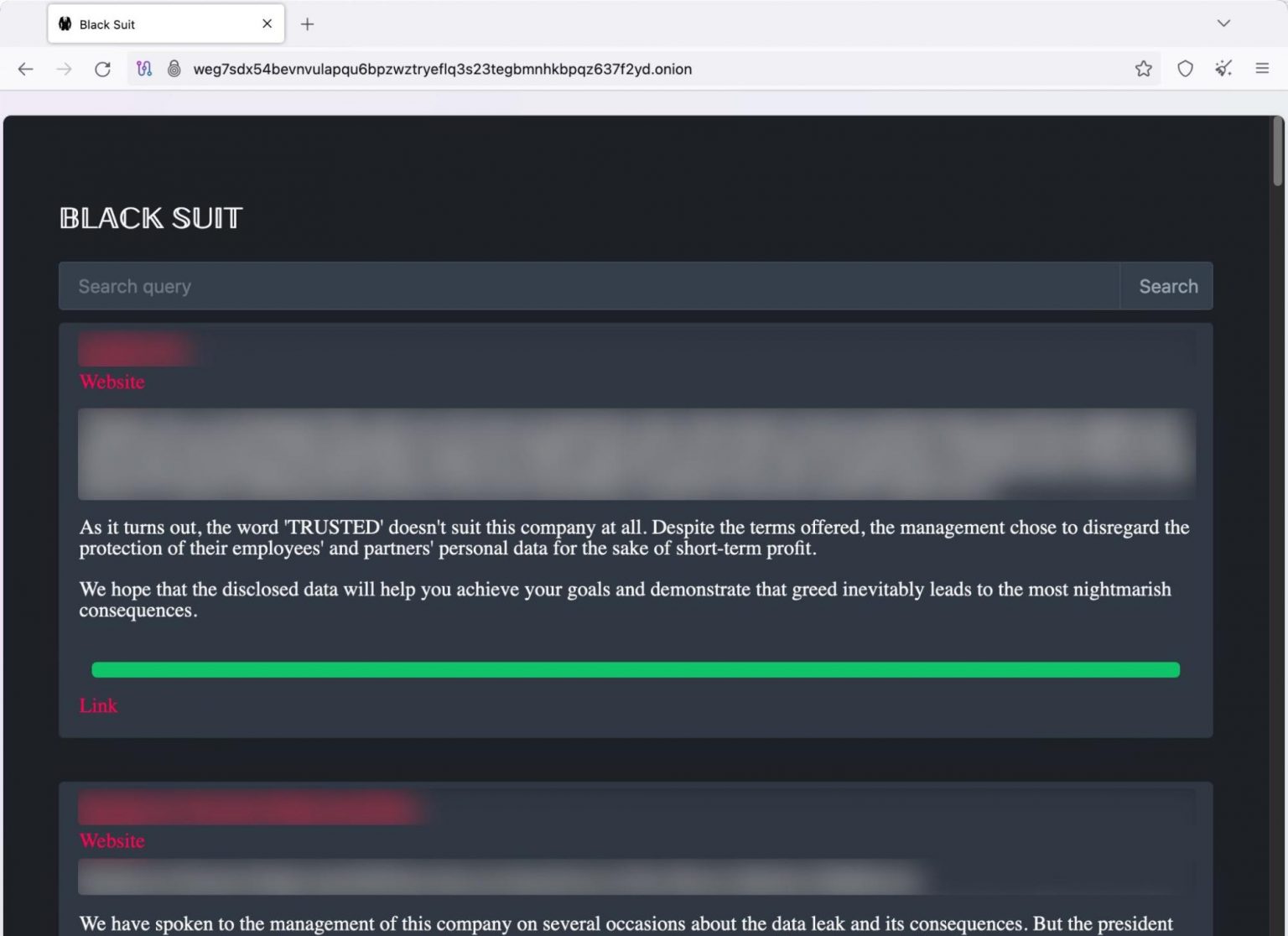 Threat Assessment Ignoble Scorpius, Distributors of BlackSuit Ransomware