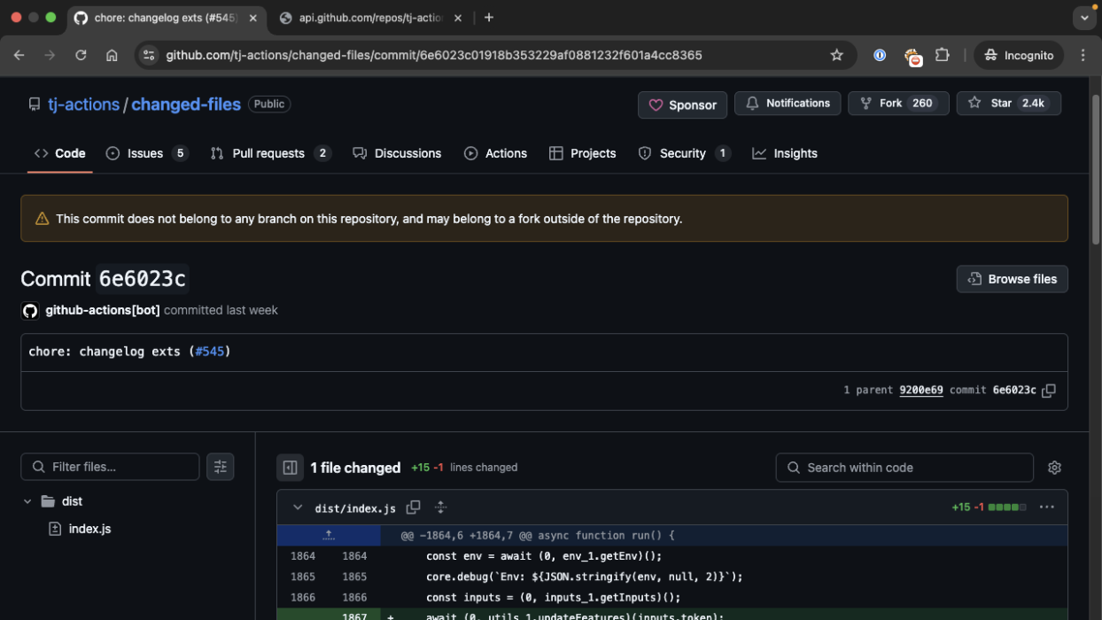 GitHub Actionsサプライチェーン攻撃: Coinbaseへの標的型攻撃が拡大し、tj-actions/changed-files ...