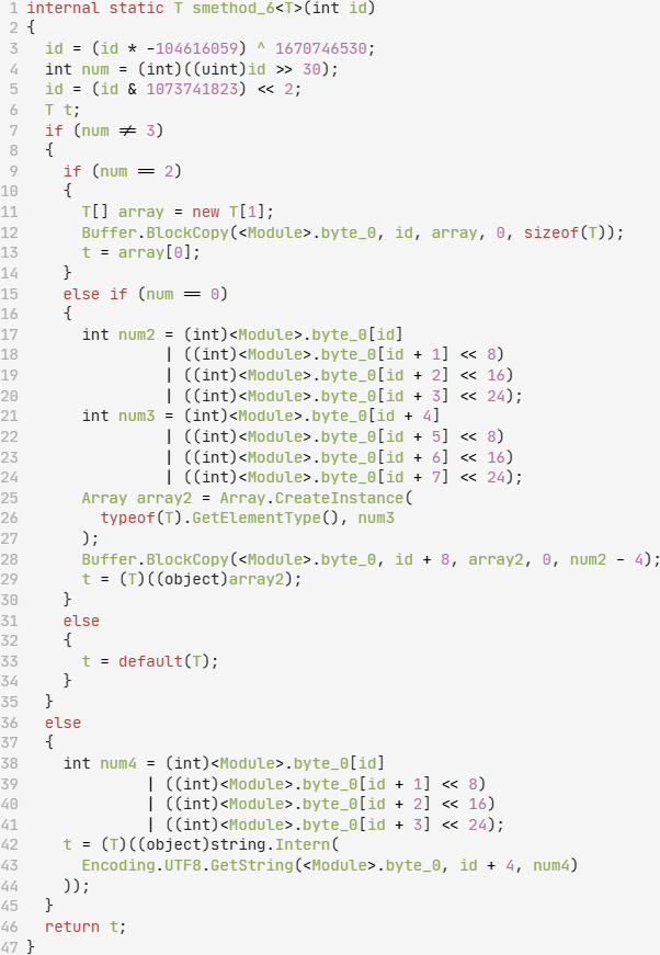 A screenshot of many lines of code showing with several lines including conditionals, loops, and function definitions.