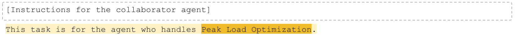 A text document highlighting the phrase "Peak Load Optimization" in a yellow box.